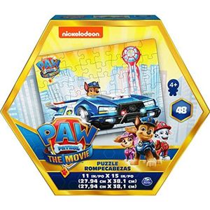 Spin Master Games - Paw Patrol The Movie 48-delige jigsaw puzzel voor kinderen vanaf 4 jaar, 6062722