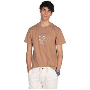 HARPER & NEYER T-shirt de tennis en cuir marron S pour homme, Cuir marron, S