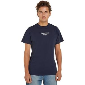 Tommy Hilfiger S/S T-shirts voor heren, Donker Navy Blauw