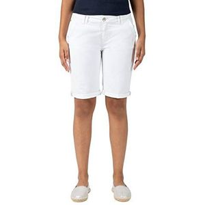 Timezone Slim Nalitz Short, Blanc (Pure White 0100), W26 (Taille Fabricant: 26) Femme