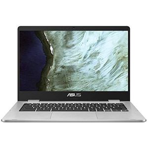 ASUS Chromebook C423NA-EC0710 14 inch FHD touchscreen laptop (Intel Celeron, 4 GB RAM, 64 GB eMMC, ChromeOS) Frans AZERTY-toetsenbord