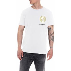 Replay t-shirt mannen, 001, wit