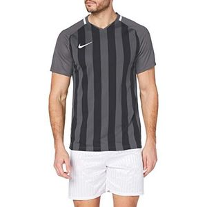 Nike Division Iii S herenshirt gestreept, antraciet/zwart/wit