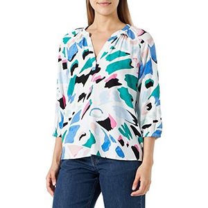 s.Oliver Blouse, 3/4 mouwen, damesblouse met 3/4 mouwen, Crème 02A0