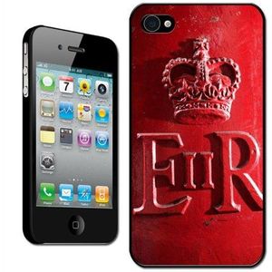 Fancy A Snuggle Hard shell beschermhoes voor Apple iPhone 4 / 4S, motief ""Royal Diamond Jubileum