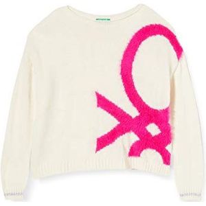 United Colors of Benetton Pullover voor meisjes en meisjes, wit 910