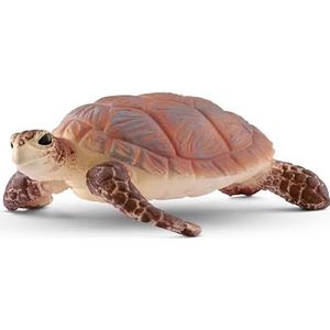 schleich 14876 Zeeschildpad, vanaf 3 jaar, Wild Life - figuur, 6 x 7 x 2 cm