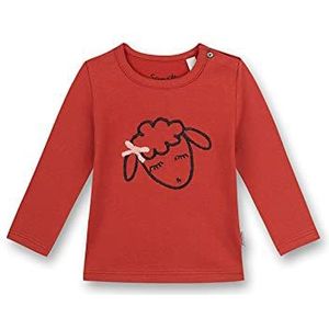 Sanetta T-shirt voor meisjes, Rode Pepper