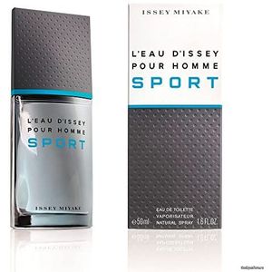 Issey Miyake, L'Eau D'Issey Sport Edt Vapo voor heren, 50 ml, parfum, meerkleurig, U, heren