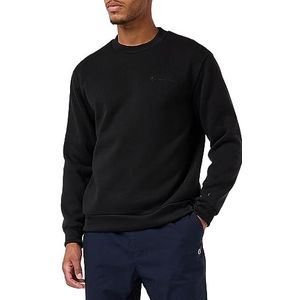 Champion Legacy American Classics Knit Crewneck Sweatshirt voor heren, zwart.
