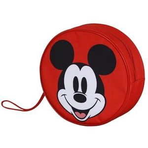 Mickey Mouse toilettas Jumbo zwart 21 x 23 cm, zwart, één maat, Jumbo Face toilettas, zwart., Jumbo Face toilettas