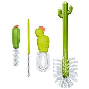 Boon Boon Replacement Cacti Bottle Cleaning Brush Set, meerkleurig