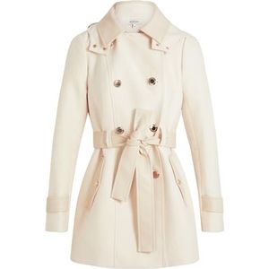 Morgan 242-gzima Trenchcoat met capuchon voor dames, IVOOR M