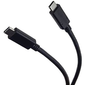 PremiumCord USB-C 3.2 Gen 2x2 aansluitkabel 1m, SuperSpeed datakabel tot 20Gbps, snel opladen tot 5A, USB 3.2 generatie 2 x 2 type C-stekker, kleur: zwart, lengte: