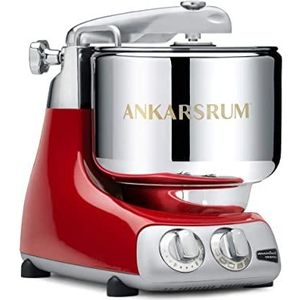 Ankarsrum 6230 RD Assistent Original-AKM6230 Kitchen Machine-Red (R), 1500 W, 7 liter, aluminium, rood