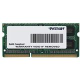 Patriot Memory Signature SODIMM geheugenmodule DDR3 1600MHz PC3-12800 4GB (1x4GB) C11 - PSD34G16002S