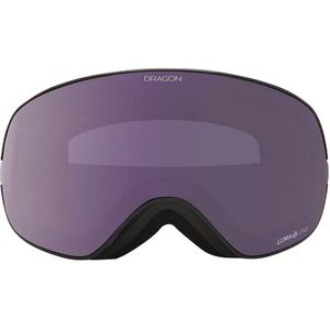 Dragon X2S Unisex Skibril met bonuslens - Gedeeld met Lumalens Paars + Lumalens Purple Ion
