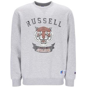 Russell Athletic Sweat sans capuche pour homme Honus Gris clair