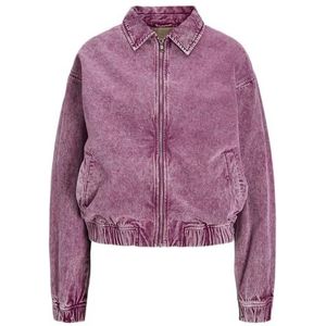 JJXX Jxziggy Washed Jacket Pnt Jeansjack voor dames (1 stuk), Fuchsia, L