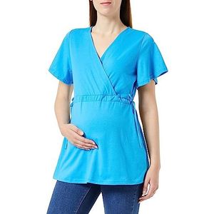 Mama Licious Femme Top MLROBERTA TESS SS JRS TOP 2F A., bleu, M