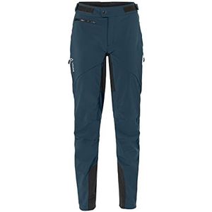 VAUDE Qimsa II Dames Softshell Broek Dark Sea, 46, Dark Sea