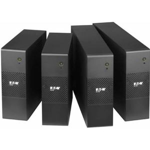 Eaton UPS 5S 1500 IEC - Line-Interactive UPS - 5S1500I - Vermogen 1500VA (8 IEC 10A-stopcontacten) - Bescherming Tel/Fax/Internet/Netwerk 10/100 RJ45) - Zwart, 1500VA / IEC stopcontacten