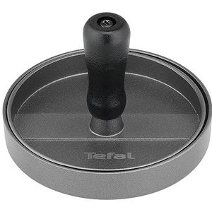 Tefal K18511 Hamburgerpers van gegoten aluminium, zwart/grijs