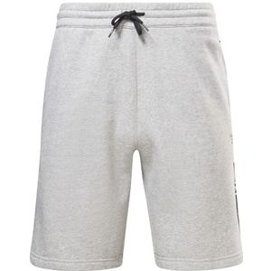 ri tape shorts, grijs gemêleerd medium