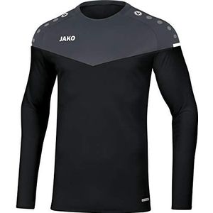 JAKO Champ 2.0 Sweatshirt voor heren, zwart/antraciet