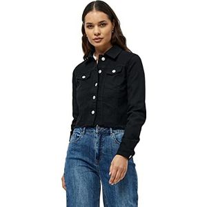 Desires Lola Denim Korte damesjas Zwart | Herfst Maat XXL, Zwart, XXL, zwart.