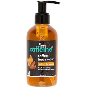 mCaffeine Coffee Body Wash with Almonds for Nourished Skin | Nutty Almond Aroma