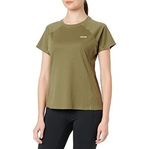 ZEBDIA Dames Sport T-Shirt Army Print S, Het leger.