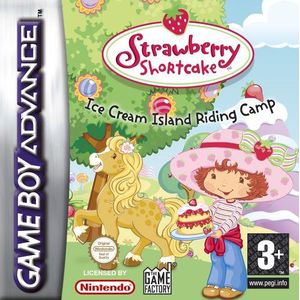 GameBoy Advance - Strawberry Shortcake: Ice Cream Island Riding Camp