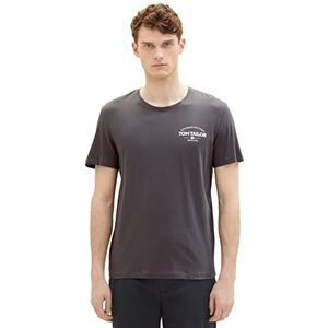 TOM TAILOR 1036958 Uomini T-shirt (1 stuk), 10899 - Tarmac Grey