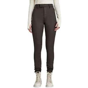 G-STAR RAW Pantalon chinois Weld High Skinny Jeans pour femme, Marron (Nett Brown D19141-C105-0028), 28W / 32L