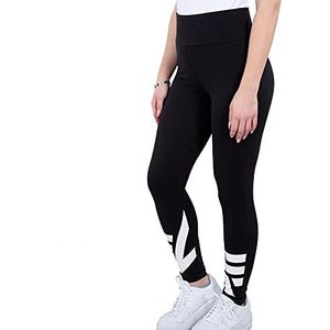 ALPHA INDUSTRIES Leggings met logo-print voor dames, zwart.