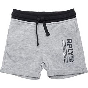 Replay baby shorts voor jongens, M02 Grijs Melange