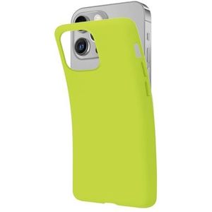 SBS Coque iPhone 14 Pro Vert Acid Acid Green Pantone 2297 C Etui Souple Souple Flexible Anti-Rayures Coque Mince et Confortable à Tenir dans votre Poche Housse Compatible Charge Sans Fil