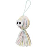 TRIXIE Speelgoed van pluche, kat, pulp, polyester, 12 cm