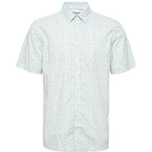 CASUAL FRIDAY CFAnton SS AOP Shirt – 20504660 Chemise à manches courtes pour homme, Blanc neige (110602), L