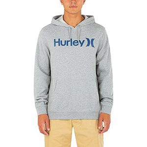 Hurley One And Only Solid Summer Hoodie heren sweatshirt - grijs - S