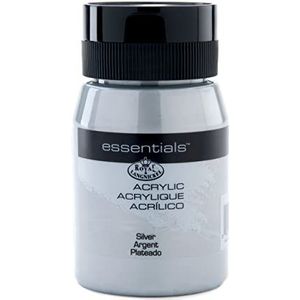 Royal & Langnickel Essentials acrylverf, zilverkleurig, 500 ml