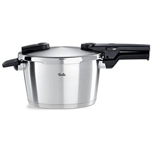 Fissler Vitaquick Premium stoomkoker van roestvrij staal, 2 kookstanden, Made in Germany, 4,5 l, Ø 22 cm