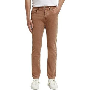 Scotch & Soda Ralston Regular Fit Corduroy herenbroek, Camel 0619