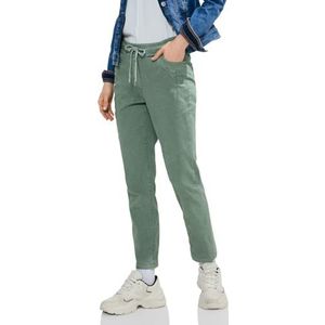 Cecil B377367 joggingbroek voor dames, Raw Salvia Green