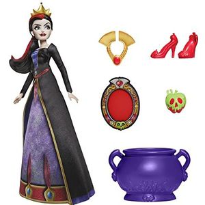 Hasbro Disney Princess - Hasbro Disney Villains-de koningin Cattiva met accessoires en afneembare kledingstukken - speelgoed voor kinderen vanaf 5 jaar, meerkleurig