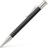 Graf von Faber-Castell 146530 - balpen twist guilloche, zwart, lijnbreedte B