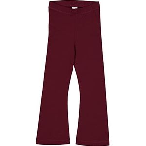 Müsli by Green Cotton Pantalon décontracté Cozy Me évasé pour fille, Aubergine, 128