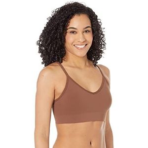 Spanx Ecocare Ecocare Everyday Shaping Longline Bralette voor dames, Hazelnoot