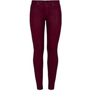 7 For All Mankind Pantalon skinny décontracté pour femme, bordeaux, 26